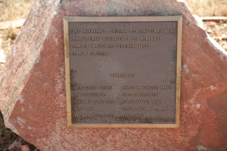 Fort_Sauerkraut plaque